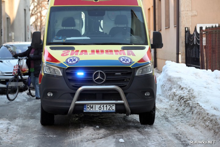 Pożar domu na ulicy Zielonej w Stalowej Woli.