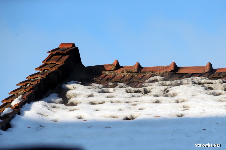 Pożar domu na ulicy Zielonej w Stalowej Woli.