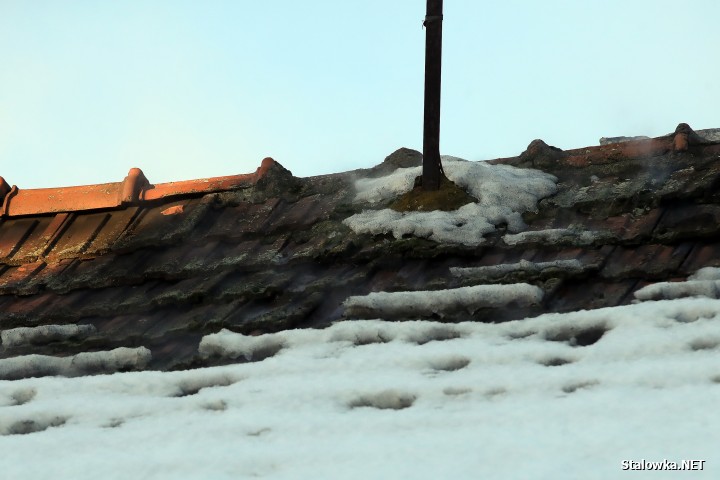 Pożar domu na ulicy Zielonej w Stalowej Woli.