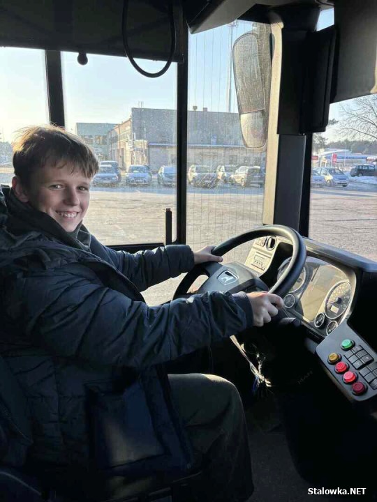 Młodzieżowi radni z wizytą studyjną w Miejskim Zakładzie Komunikacji.