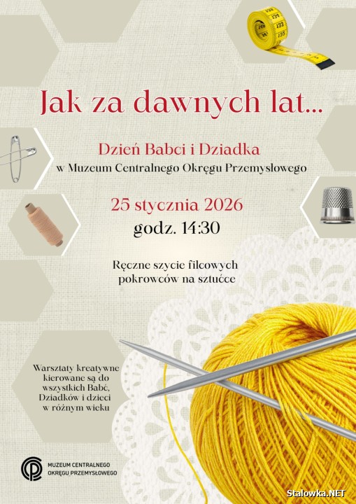 Jak za dawnych lat… Dzień Babci i Dziadka w Muzeum Centralnego Okręgu Przemysłowego.