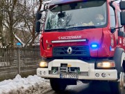 Na numer alarmowy 112 wpłynęło zgłoszenie o pożarze na osiedlu Widok na ulicy Piaskowej w Stalowej Woli.