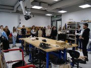 Jednym z kluczowych punktów programu była wizyta w Podkarpackim Centrum Innowacji.