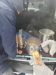 Pomoc w mroźne dni - działania Zespołu ds. Bezdomności.