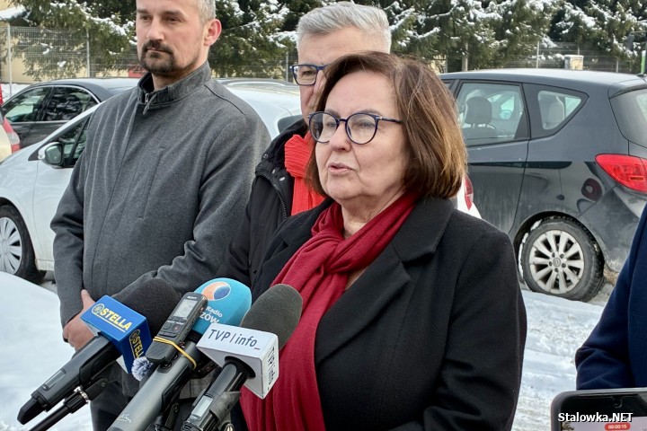 Konferencja prasowa członków Platformy Obywatelskiej w sprawie programu SAFE.