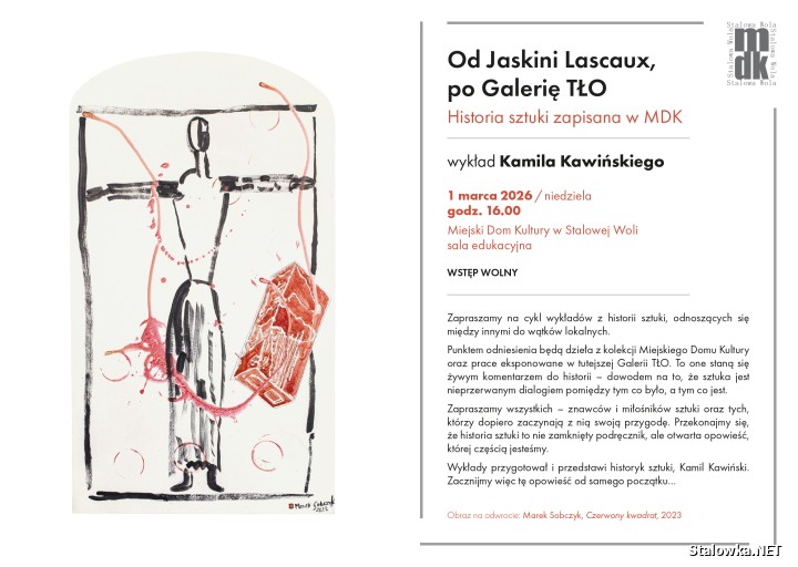 Od Jaskini Lascaux, po Galerię TŁO - Historia sztuki zapisana w MDK.