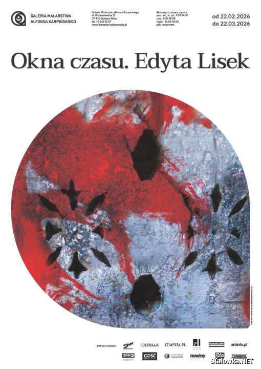 Okna czasu Edyty Lisek w Galerii Karpińskiego.