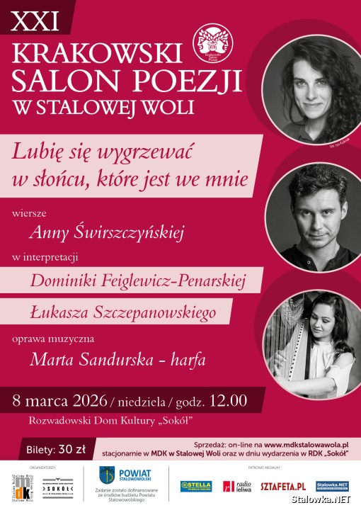 XXI Krakowski Salon Poezji w Stalowej Woli.