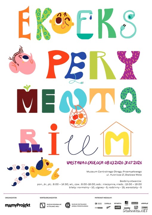 EkoEksperymentarium - nowa interaktywna wystawa w Muzeum Centralnego Okręgu Przemysłowego.