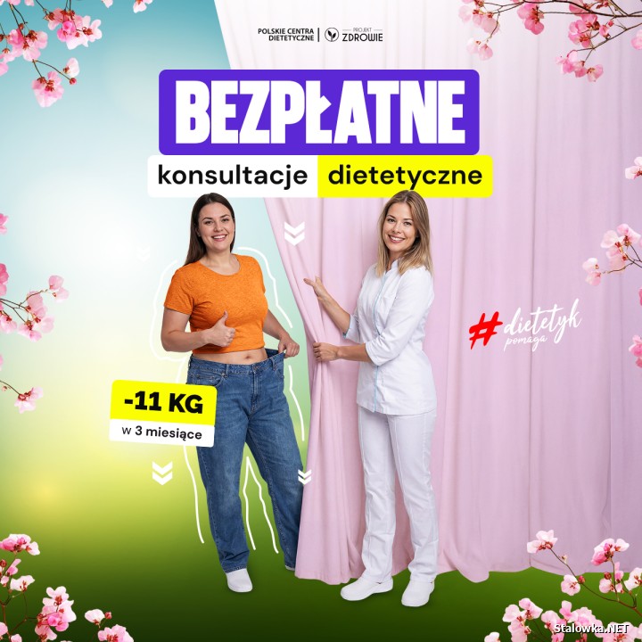 Dziś decydujesz, stałe efekty zyskujesz. Darmowe konsultacje dietetyczne w gabinecie Projekt Zdrowie w Stalowej Woli.