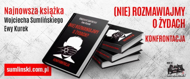 Wojciech Sumliński będzie promował książki: Porozmawiajmy o... Żydach. Zapowiedź i (Nie)rozmawiajmy o Żydach. Konfrontacja.
