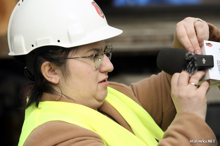 Plac budowy Centrum Sportów Młodzieżowych w Stalowej Woli.
