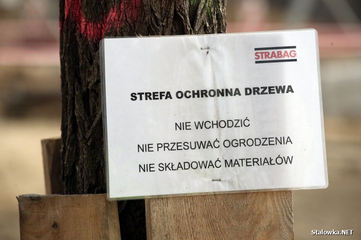 Plac budowy Centrum Sportów Młodzieżowych w Stalowej Woli.