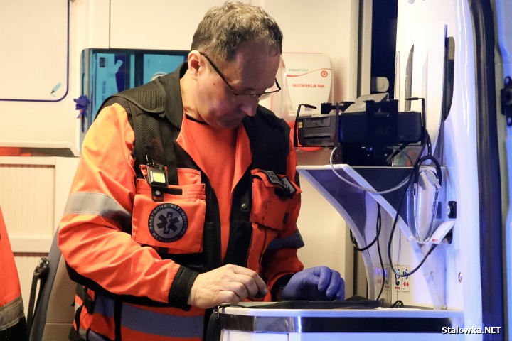 Wypadek na skrzyżowaniu przy Patriocie. 1 osoba ranna.