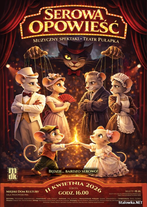 Serowa Opowieść - spektakl muzyczny Teatru Pułapka.