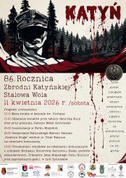 Pamięć, która nie gaśnie - Stalowa Wola uczci rocznicę Zbrodni Katyńskiej.