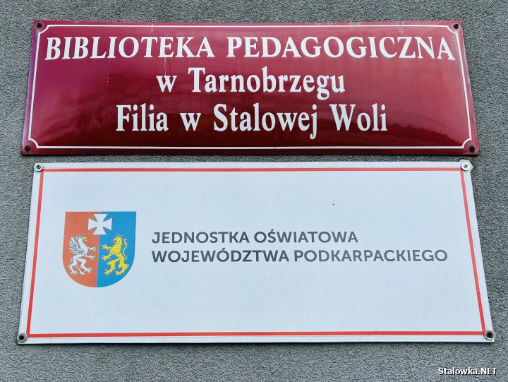 Filia w Stalowej Woli Biblioteki Pedagogicznej w Tarnobrzegu z dniem 30 września 2026 roku zostanie zlikwidowana.