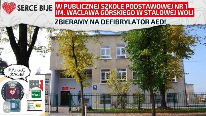 Serce Bije w Jedynce. Trwa zrzutka na zakup defibrylatora.