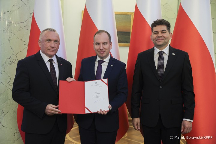 Delegacja u prezydenta Nawrockiego z okazji Dnia Samorządu Terytorialnego.