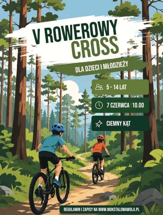 V Rowerowy Cross dla dzieci i młodzieży.