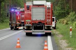 Auto wjechało w drzewo. Poszkodowana trafiła do szpitala.