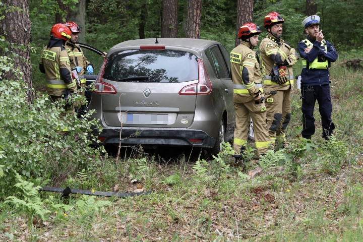 Auto wjechało w drzewo. Poszkodowana trafiła do szpitala.
