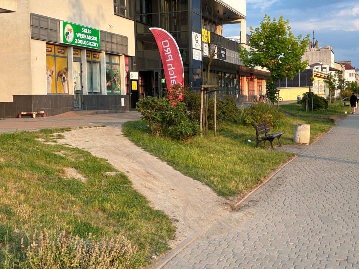Niepełnosprawni czują się wykluczeni, jeżeli chodzi o przestrzeń przy Centrum 4 w Stalowej Woli.
