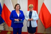 Renata Butryn z Odznaką Honorową za Zasługi dla Samorządu Terytorialnego.