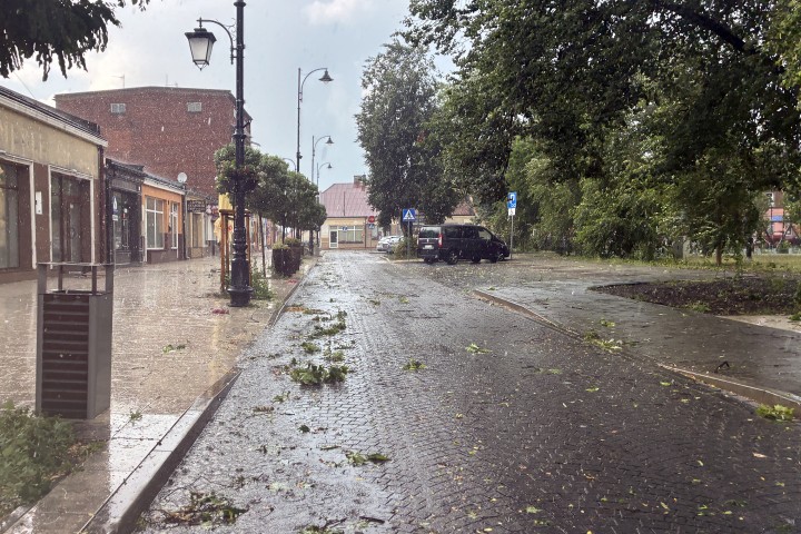 Nawałnica przeszła nad Stalową Wolą.