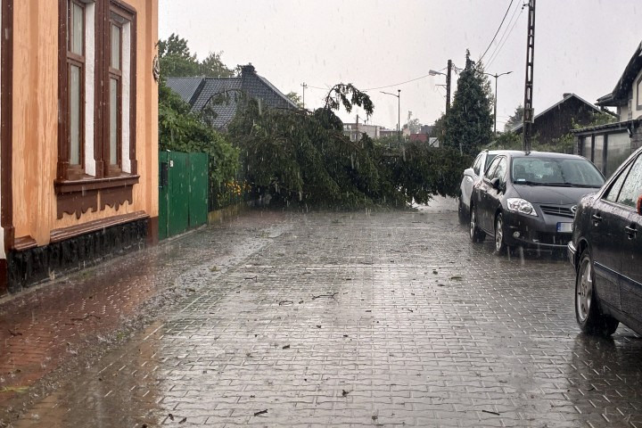 Nawałnica przeszła nad Stalową Wolą.