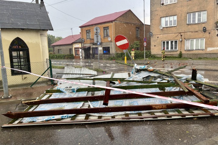 Nawałnica przeszła nad Stalową Wolą.