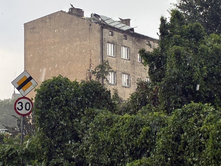 Nawałnica przeszła nad Stalową Wolą.