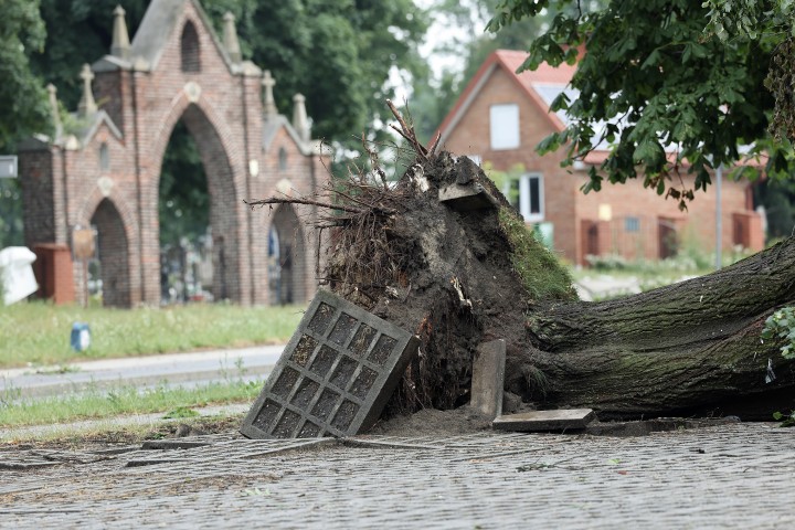 Nawałnica przeszła nad Stalową Wolą.