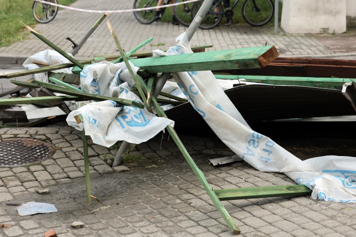 Nawałnica przeszła nad Stalową Wolą.