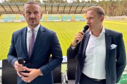 Przedsiębiorca Zbigniew Rogalski (z lewej), mieszkający na co dzień w USA oraz Mariusz Iwański z Monako to przyszli właściciele spółki piłkarskiej Stal Stalowa Wola.