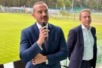 Przedsiębiorca Zbigniew Rogalski (z lewej), mieszkający na co dzień w USA oraz Mariusz Iwański z Monako to przyszli właściciele spółki piłkarskiej Stal Stalowa Wola.