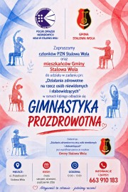 Gimnastyka prozdrowotna dla osób niewidomych i słabowidzących.