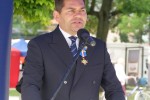 Święto Policji na rozwadowskim Rynku. Funkcjonariusze odebrali awanse i odznaczenia.