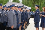 Święto Policji na rozwadowskim Rynku. Funkcjonariusze odebrali awanse i odznaczenia.