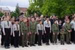 Święto Policji na rozwadowskim Rynku. Funkcjonariusze odebrali awanse i odznaczenia.