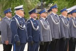 Święto Policji na rozwadowskim Rynku. Funkcjonariusze odebrali awanse i odznaczenia.