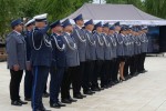 Święto Policji na rozwadowskim Rynku. Funkcjonariusze odebrali awanse i odznaczenia.