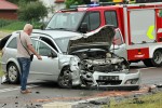 Pysznica: czołowe zderzenie dwóch pojazdów.