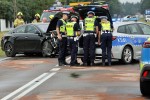 Pysznica: czołowe zderzenie dwóch pojazdów.