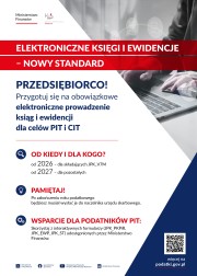 Elektroniczne księgi i ewidencje - nowy standard.