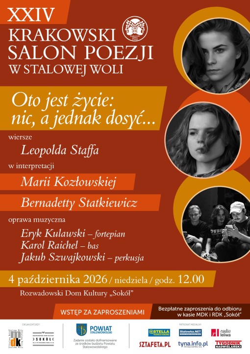 Krakowski Salon Poezji w Stalowej Woli.