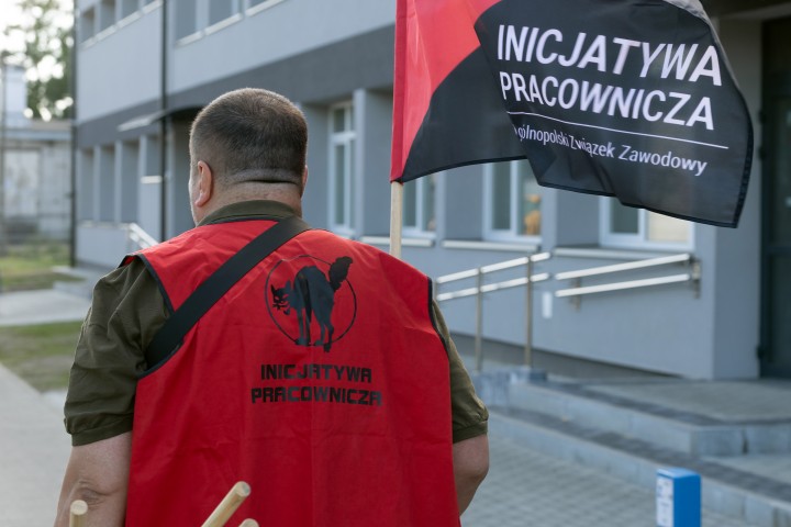 Pikieta przed Hutą Stalowa Wola S.A.