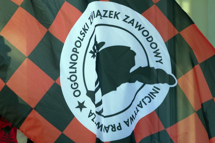 Pikieta przed Hutą Stalowa Wola S.A.