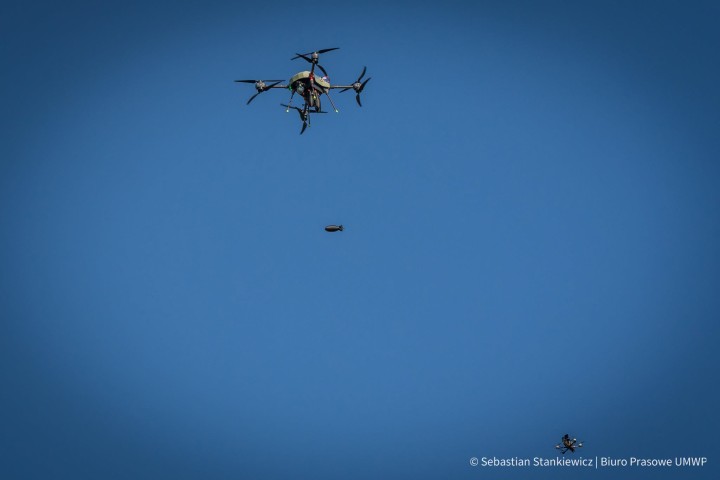Na lotnisku w Turbi (gmina Zaleszany), odbyły się zamknięte pokazy dynamiczne systemów i platform bezzałogowych (Dual Use Drone Showcase).