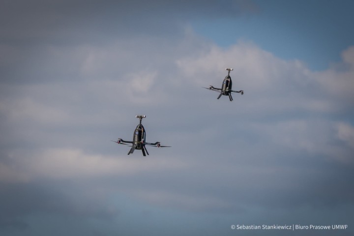 Na lotnisku w Turbi (gmina Zaleszany), odbyły się zamknięte pokazy dynamiczne systemów i platform bezzałogowych (Dual Use Drone Showcase).